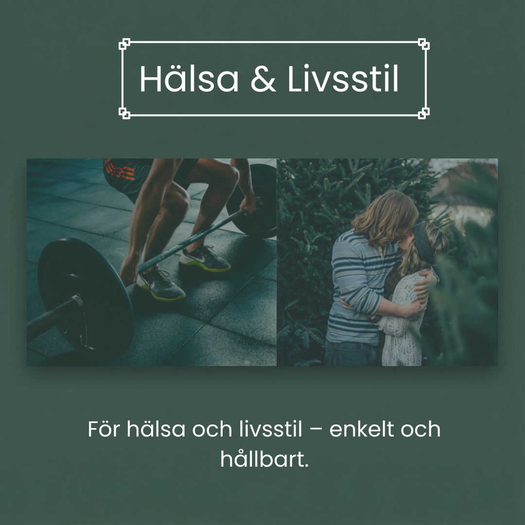 Hälsa & Livsstil